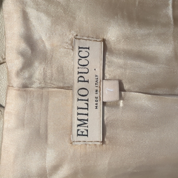 Emilio Pucci leather trench coat - Picture 9 of 11